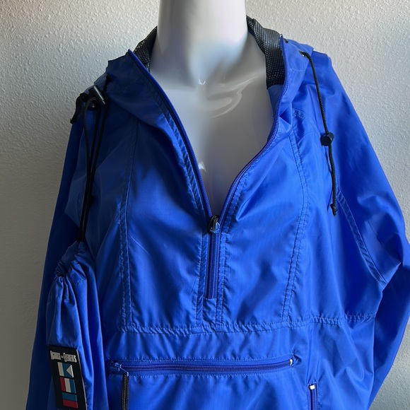 AGAINST THE ELEMENTS HOODED WINDBREAKER JACKET SIZE S - Picture 2 of 6